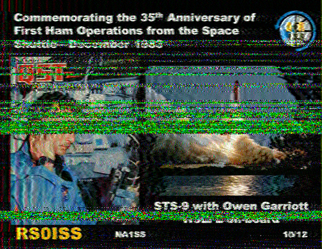 ISS SSTV Image 05